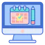 Online registration icon 64x64