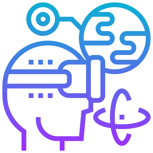 Augmented reality icon