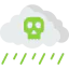 Acid rain icon 64x64