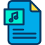 Music file icon 64x64