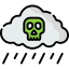 Acid rain icon 64x64