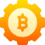 Bitcoin アイコン 64x64