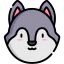 Siberian husky icon 64x64