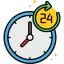 24 hours іконка 64x64