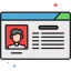 Id card icon 64x64