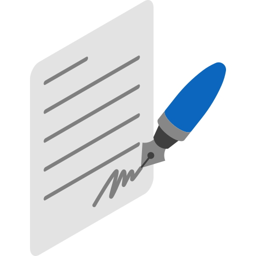 Contract icon
