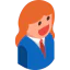 Businesswoman icon 64x64