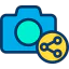 Photo camera icon 64x64