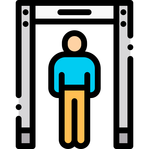 Security gate icon