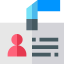 Id card icon 64x64