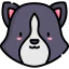 Border collie icon 64x64