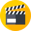 Clapperboard ícono 64x64