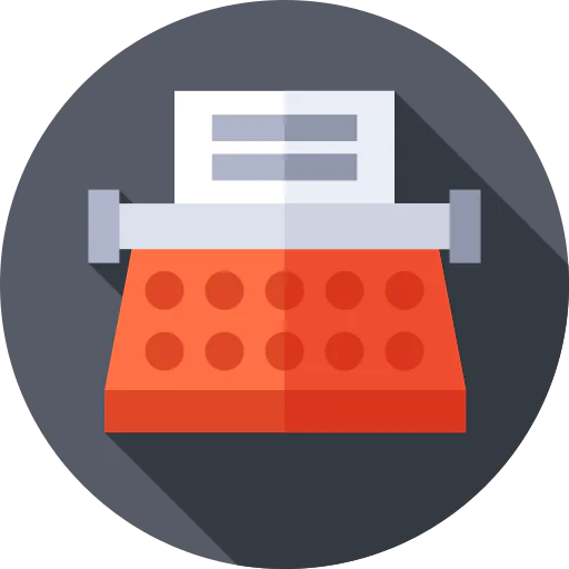 Typewriter icon
