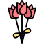 Flower bouquet icon 64x64