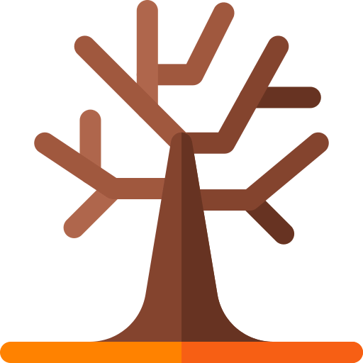 Dry tree icon