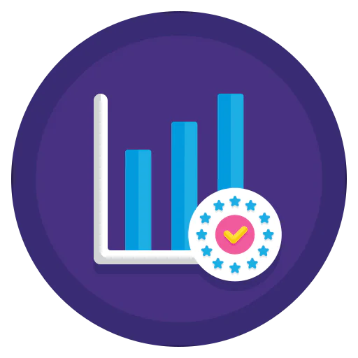 Bar chart icon
