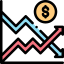 Line chart Symbol 64x64