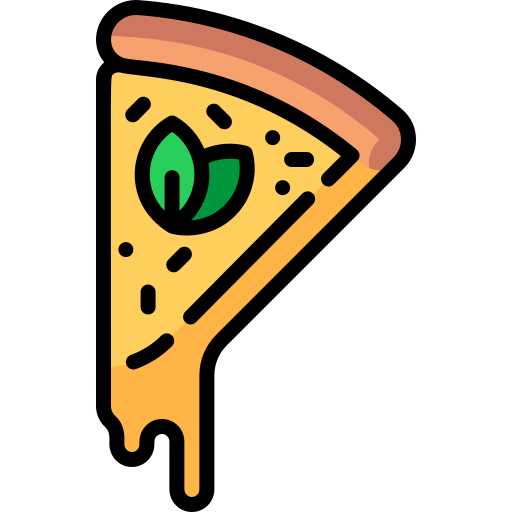 Pizza slice icon