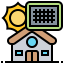 Solar panel icon 64x64
