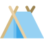 Палатка иконка 64x64