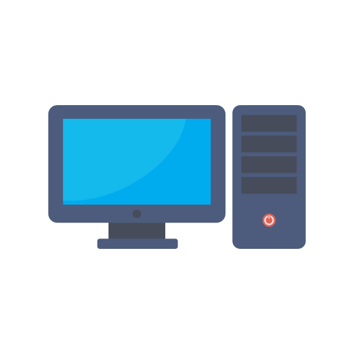 Personal computer icon