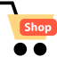 Shopping cart icon 64x64