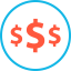 Dollar symbol Ikona 64x64