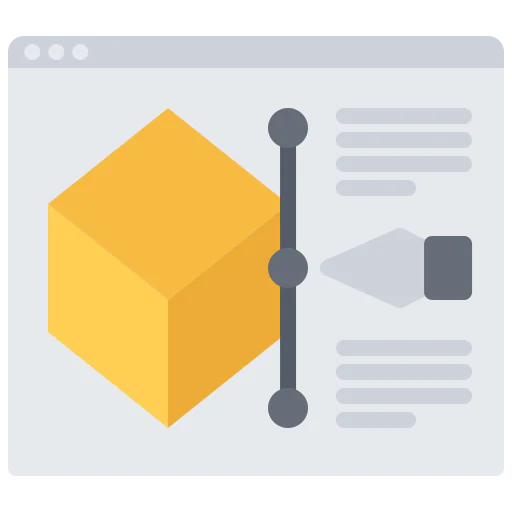 3d modeling icon