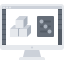 3d modeling biểu tượng 64x64