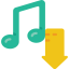 Musical note icon 64x64