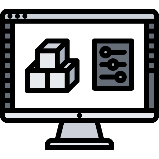 3d modeling icon