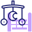 Baby rattle icon 64x64