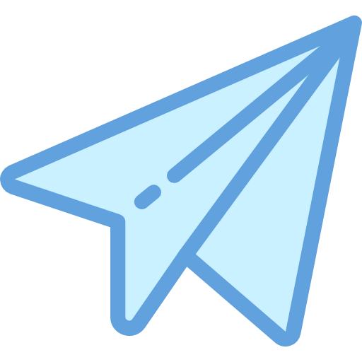 Paper plane icon