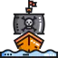 Pirate ship icon 64x64