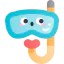 Snorkeling icon 64x64
