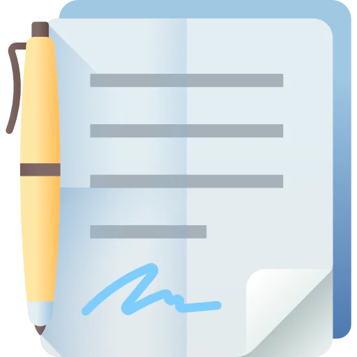Contract icon
