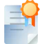 Certificate アイコン 64x64