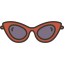 Cat eye glasses アイコン 64x64