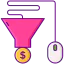 Cost per acquisition アイコン 64x64