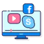 Social media icon 64x64