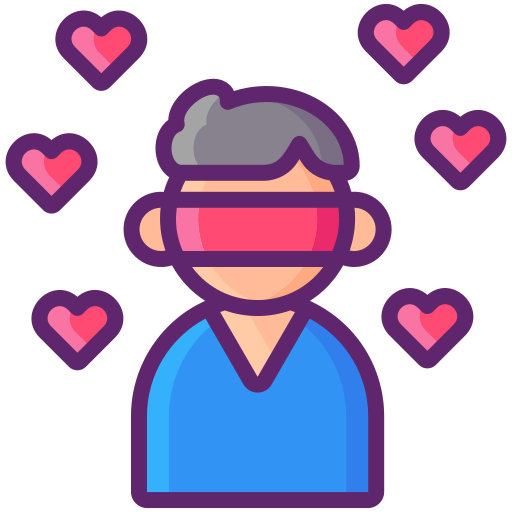 Blind date icon