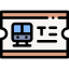 Train ticket icon 64x64