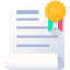 Certificate アイコン 64x64