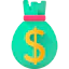 Money bag icon 64x64