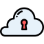 Cloud computing icon 64x64