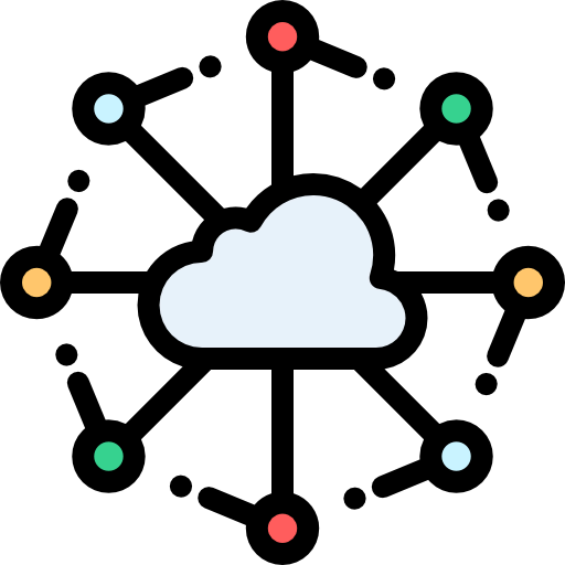 Cloud computing icon