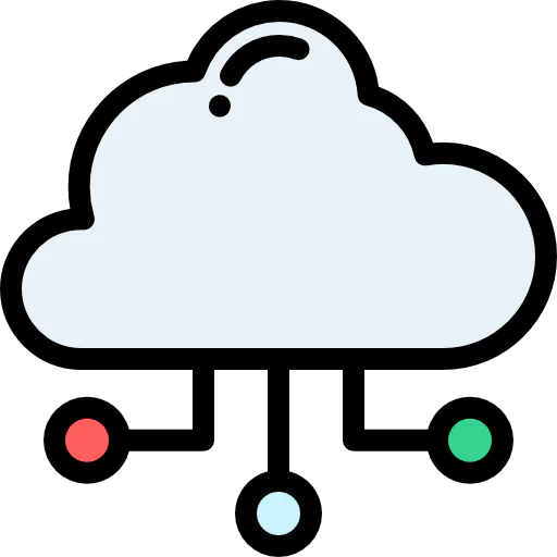 Cloud computing icon