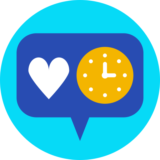 Romantic date icon