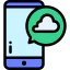 Cloud computing icon 64x64