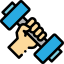 Dumbbell icon 64x64